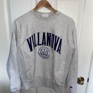 Grey Villanova College Sweatshirt